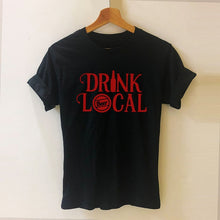 Load image into Gallery viewer, Less Think More Drink Drinking Drunk Beer Wine Harajuku T Shirt Funny T-shirt Women Clothing Casual Short Sleeve Tops Tees