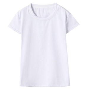 I'M TEACHER WHAT'S YOUR SUPERPOWER? Letter Print Funny Women T Shirt Casual White Short Sleeve O Neck Tops Tees Clothing