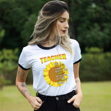 Load image into Gallery viewer, Teacher Tshirt For Women Harajuku Love Teach Fashion Female T-shirts Teacher Squad Clothes 2019 Summer Ulzzang Printed Tops Tees
