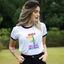 Load image into Gallery viewer, Teacher Tshirt For Women Harajuku Love Teach Fashion Female T-shirts Teacher Squad Clothes 2019 Summer Ulzzang Printed Tops Tees
